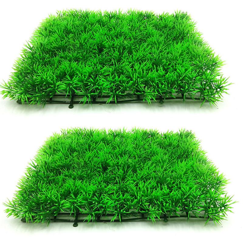 Terrarium Moss Art - Plante d'herbe verte artificielle, gazon aquatique,